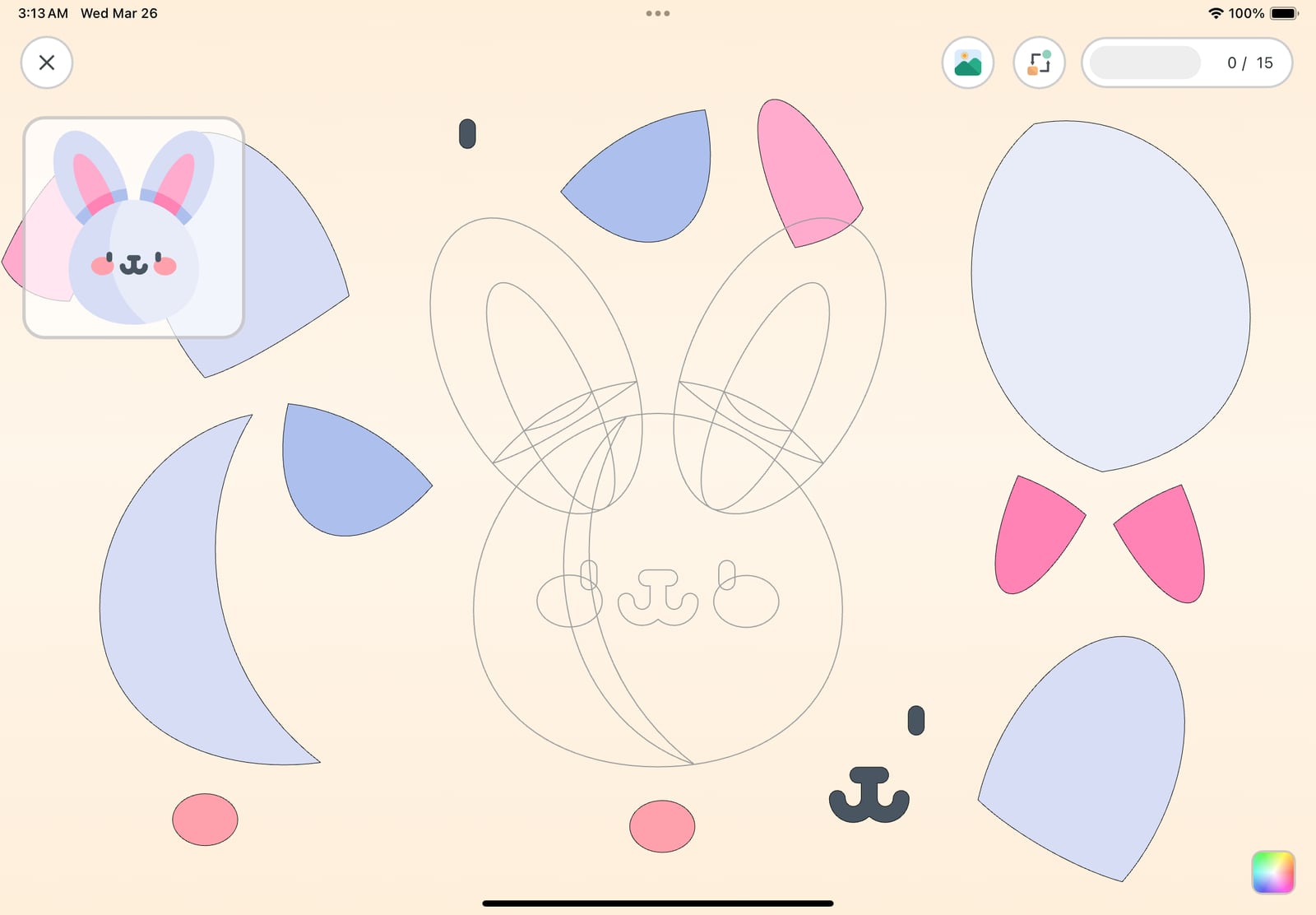 Piecelet app screenshot